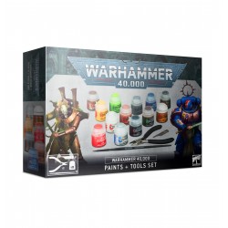 Warhammer 40K: Paints + Tools set